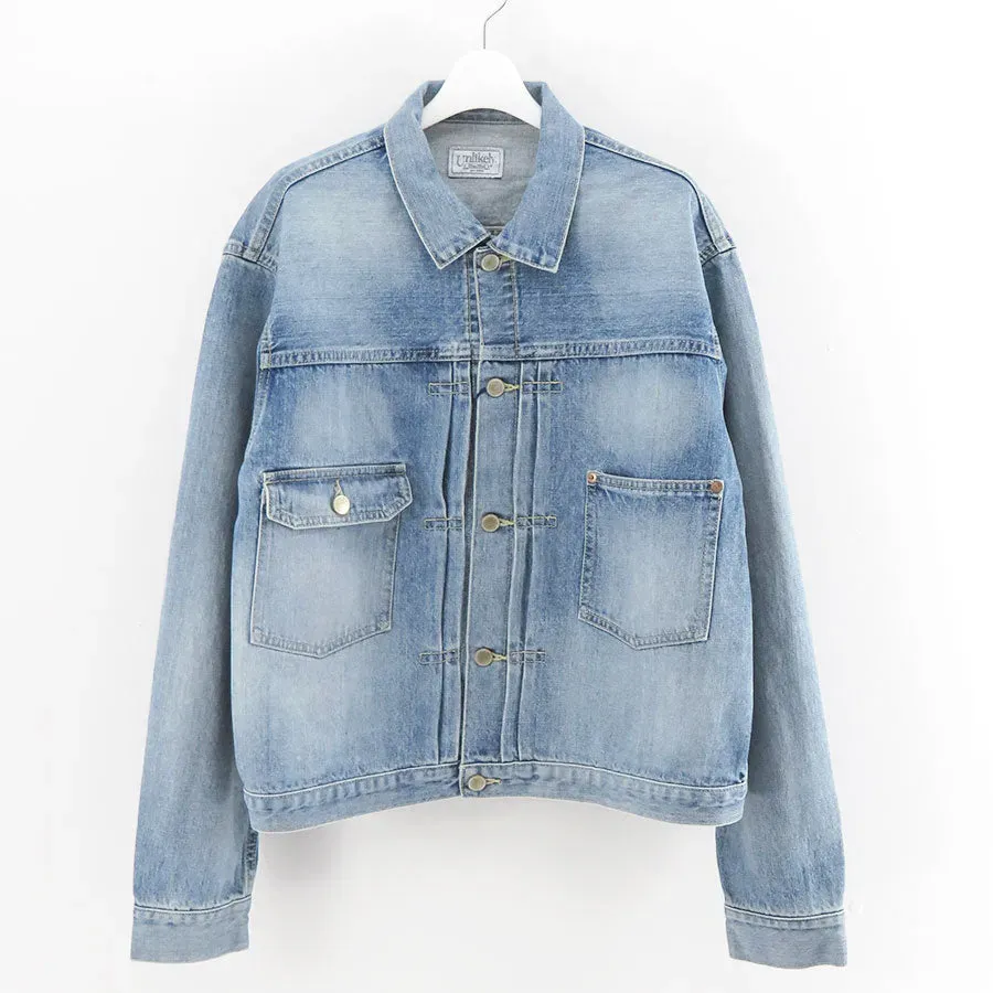 Unlikely Time Travel Trucker Jacket 1977Wash