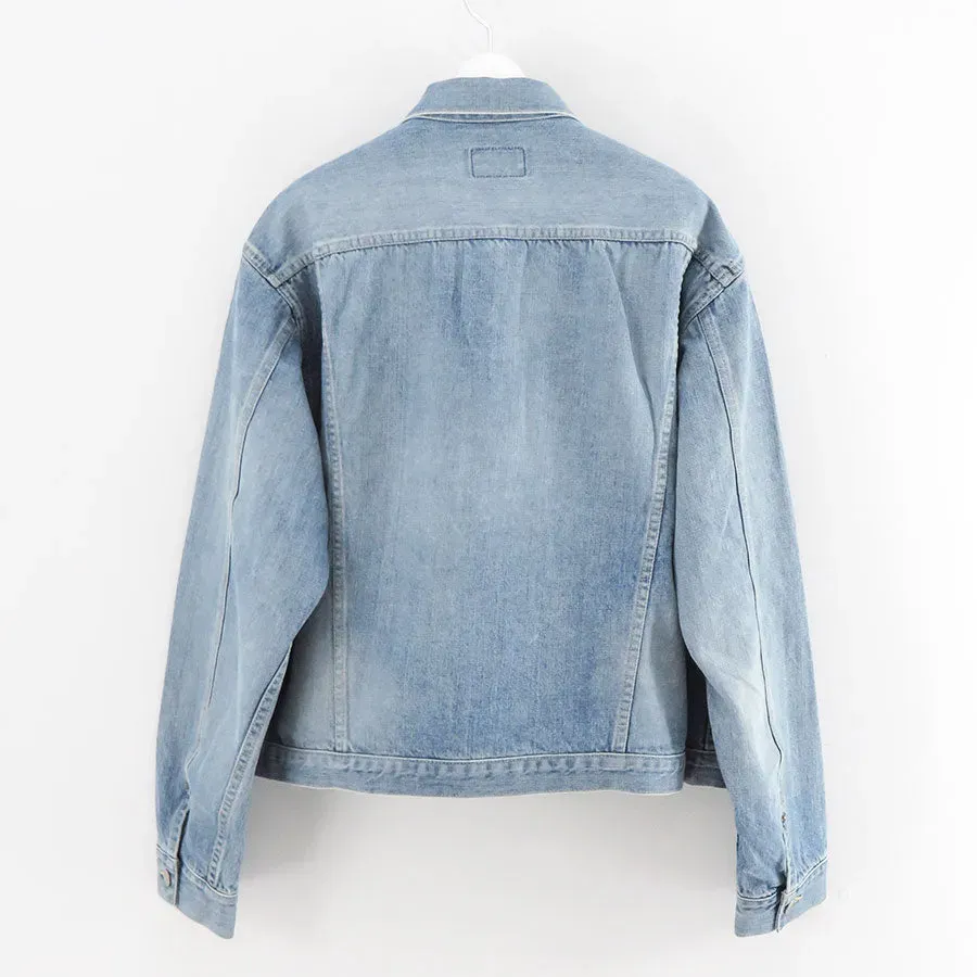 Unlikely Time Travel Trucker Jacket 1977Wash