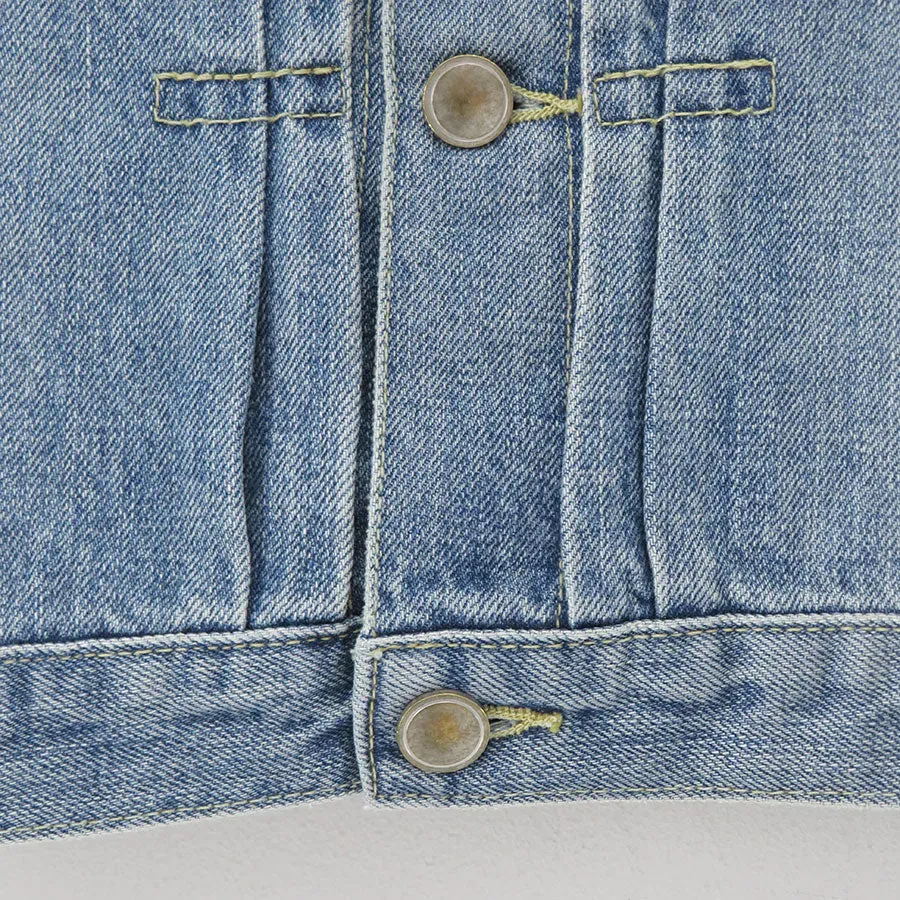 Unlikely Time Travel Trucker Jacket 1977Wash