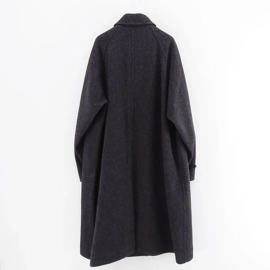 Unlikely Balmacaan Coat Nep Tweed