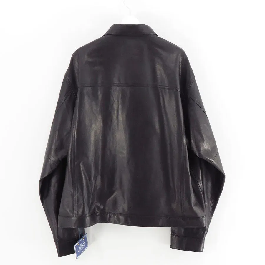 Unlikely Zero Leather Trucker Jkt