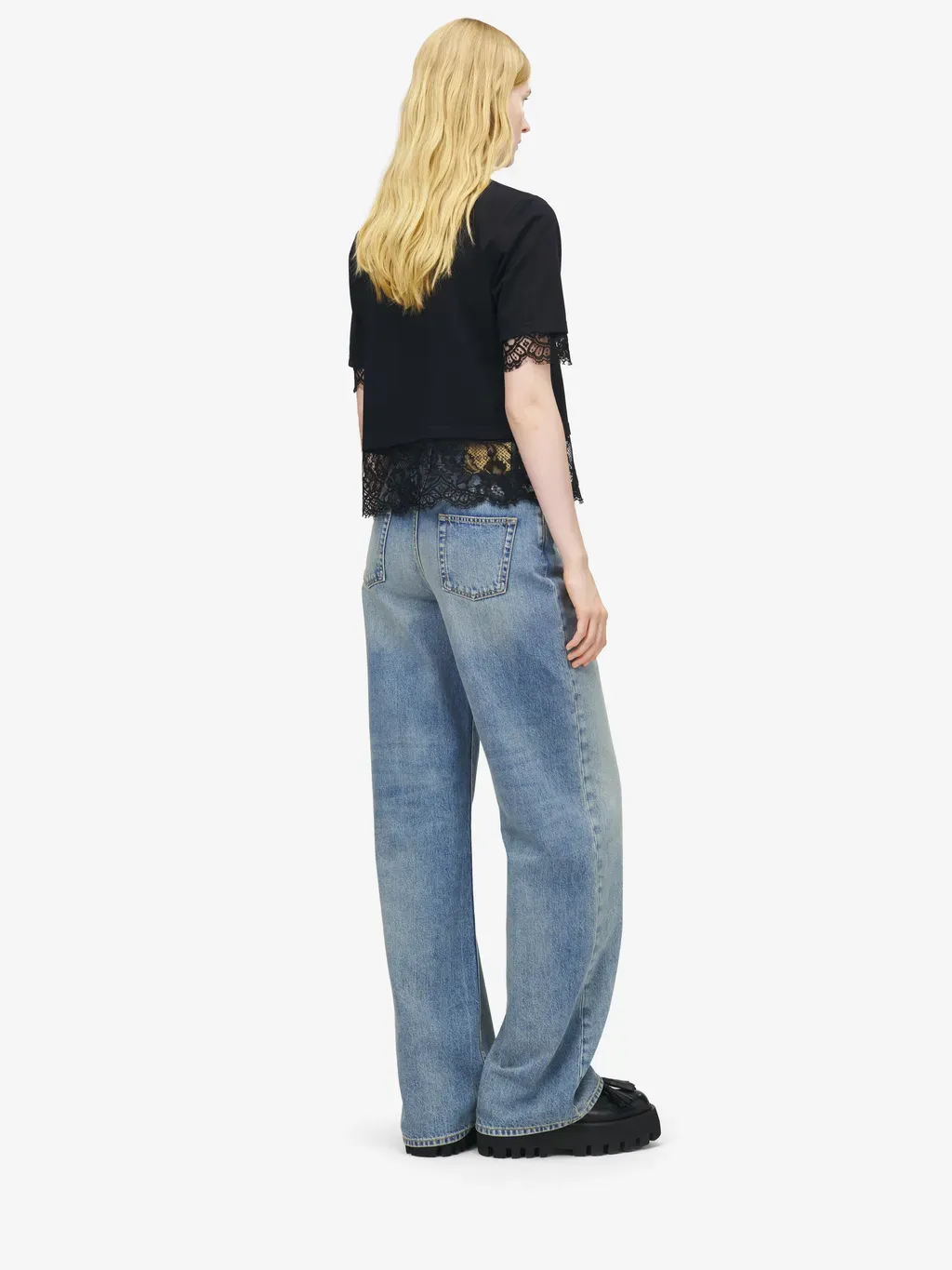 Lace Detail T-Shirt