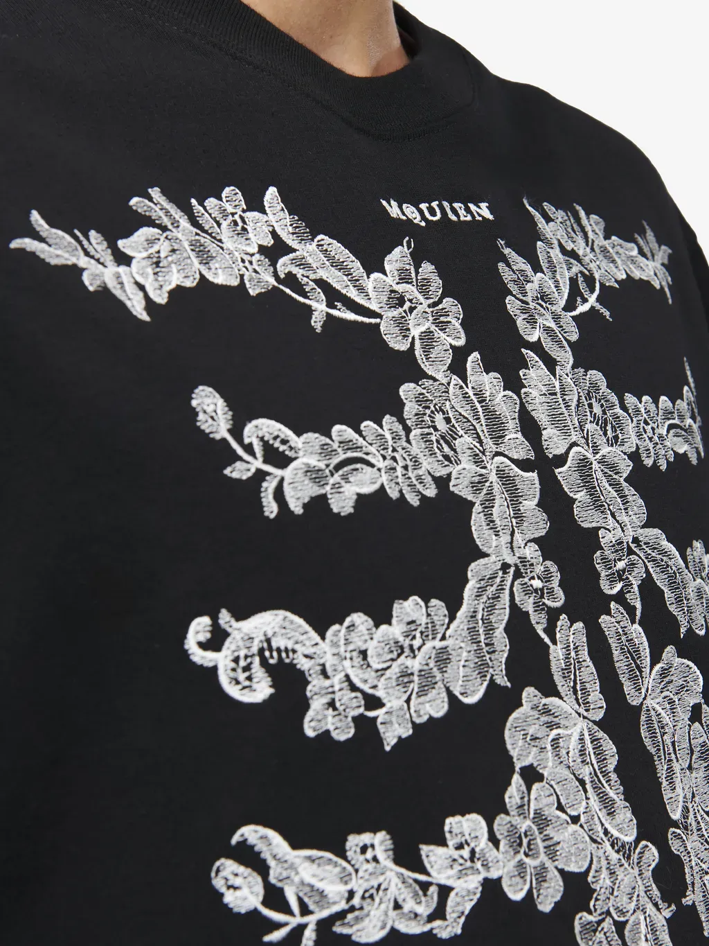 Lace Ribcage T-Shirt