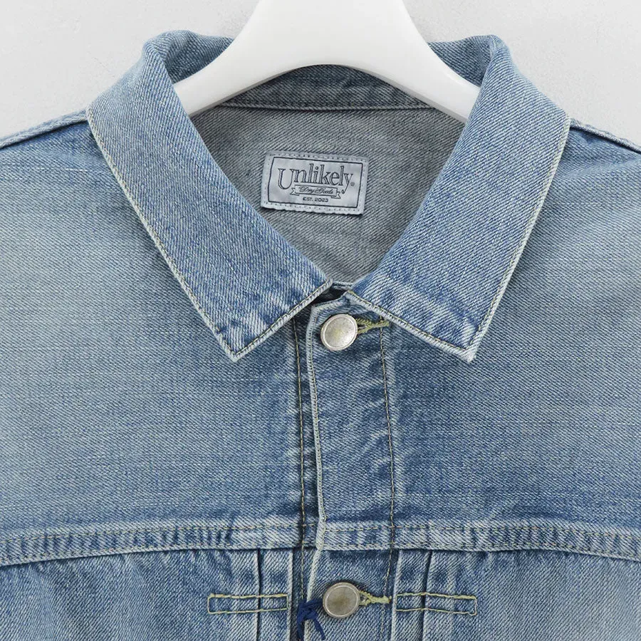 Unlikely Time Travel Trucker Jacket 1977 Wash