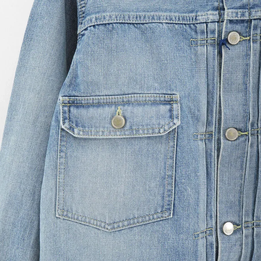 Unlikely Time Travel Trucker Jacket 1977 Wash