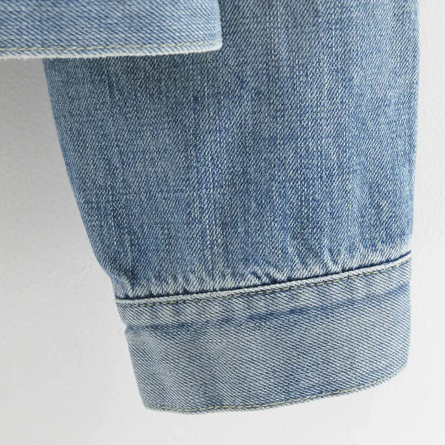 Unlikely Time Travel Trucker Jacket 1977 Wash