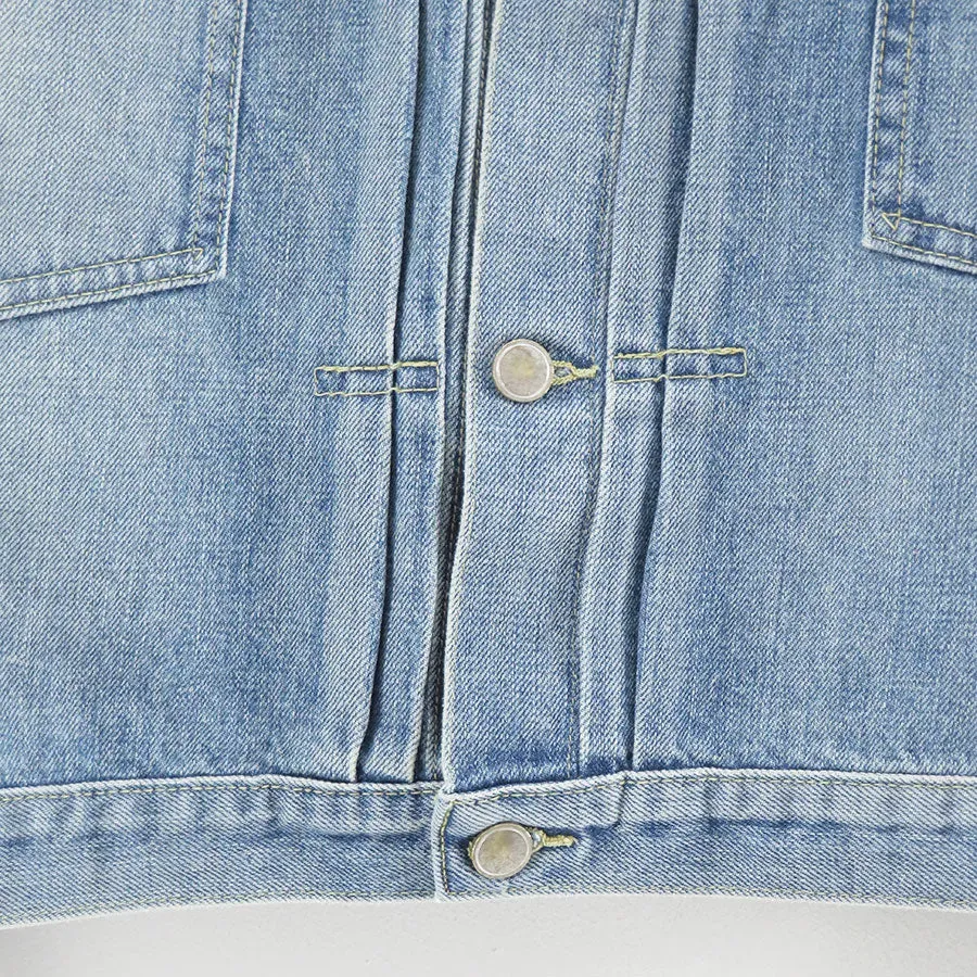 Unlikely Time Travel Trucker Jacket 1977 Wash