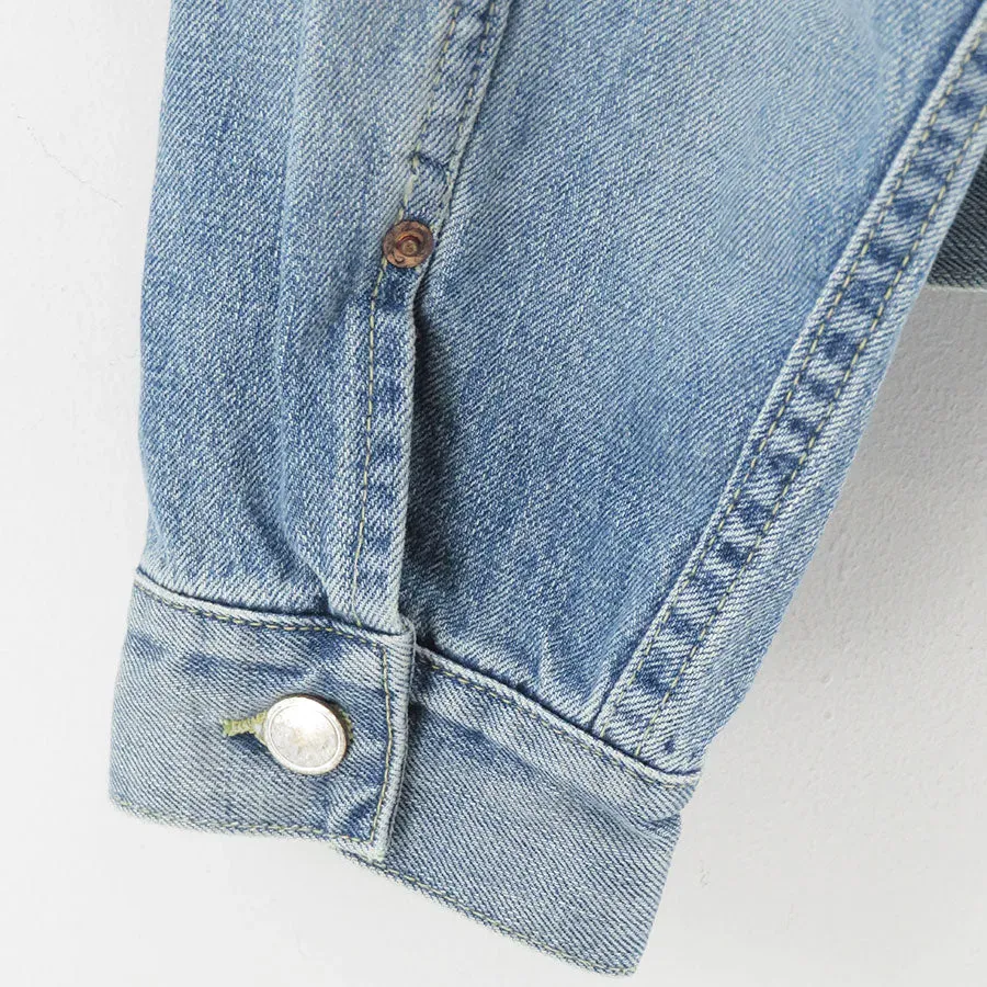 Unlikely Time Travel Trucker Jacket 1977 Wash