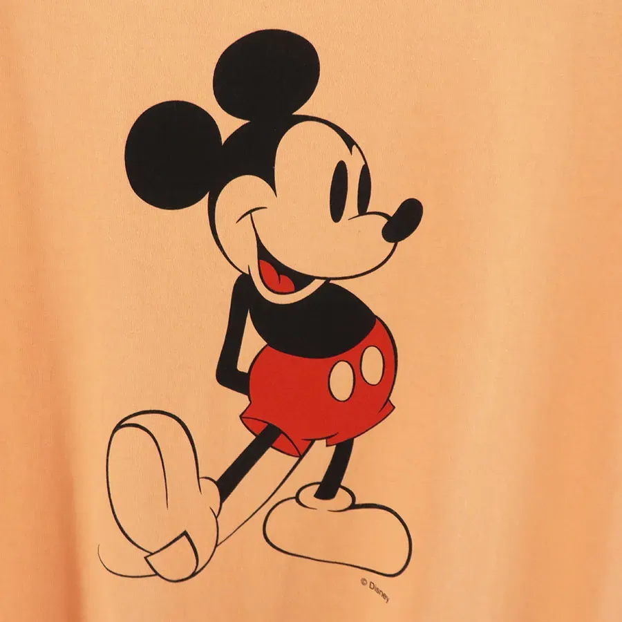 Mickey Print Long Sleeve Tee