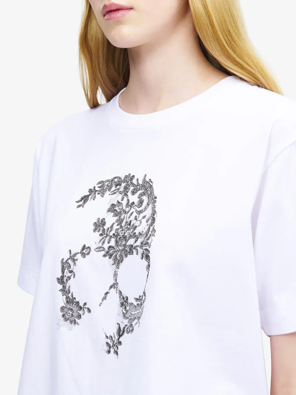Lace Skull T-Shirt