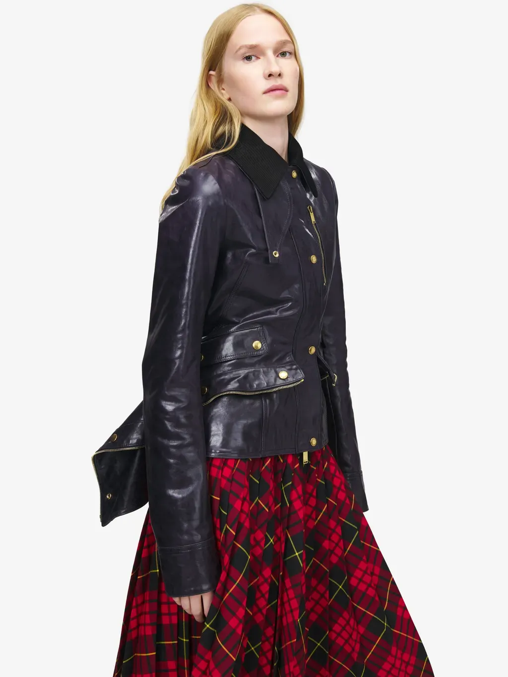 Leather Kickback Jacket