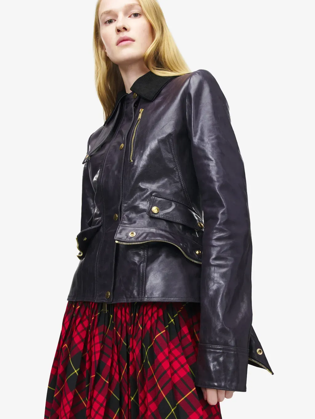 Leather Kickback Jacket