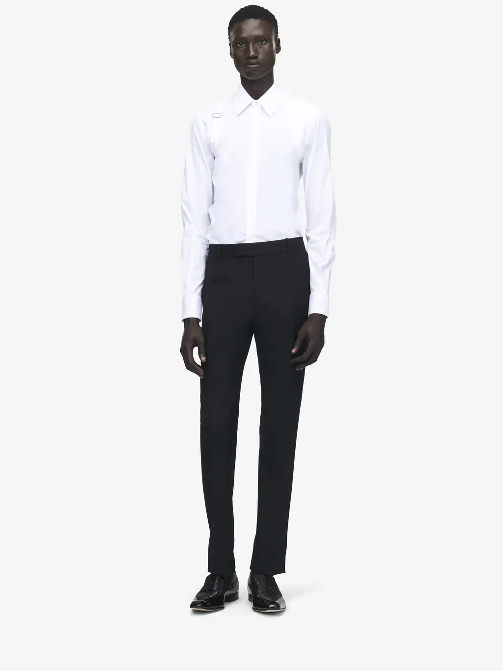 Low-Waisted Cigarette Trousers