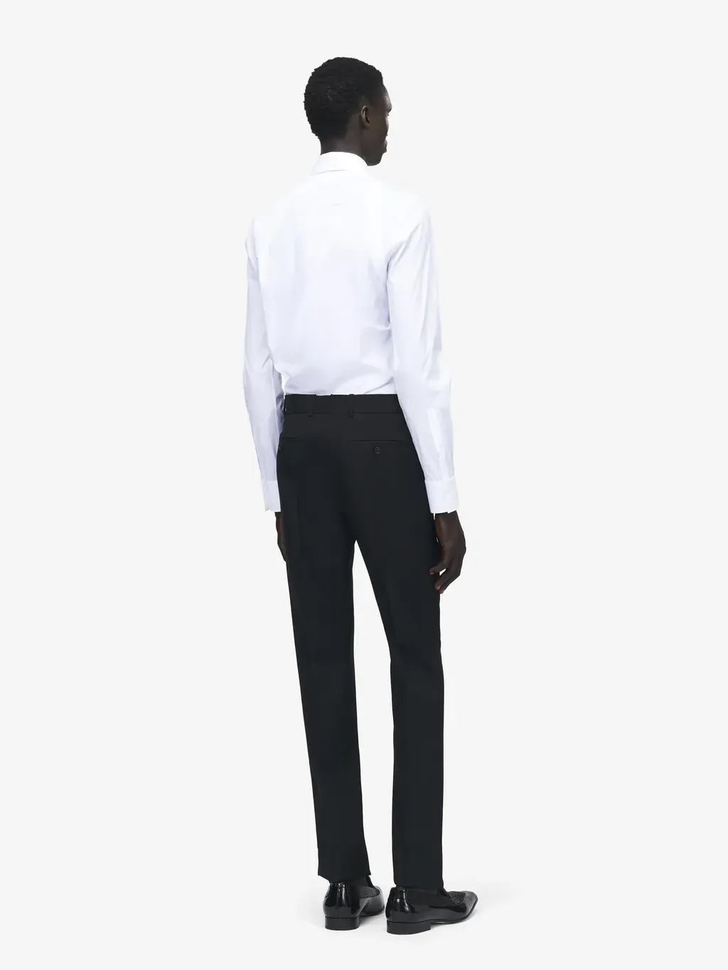Low-Waisted Cigarette Trousers