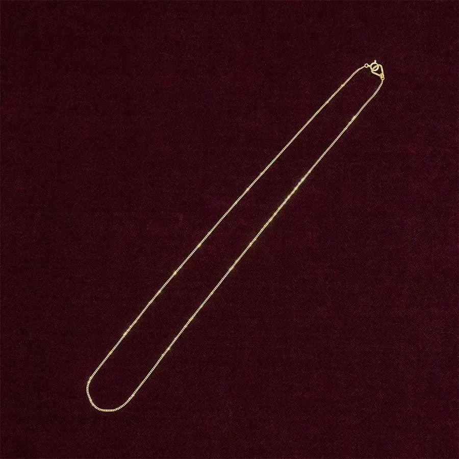 K10 Flat Link Chain Necklace