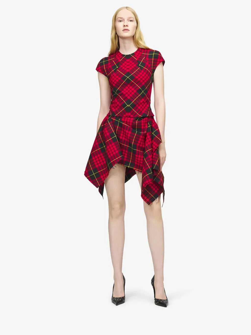 Macqueen Tartan Mini Dress