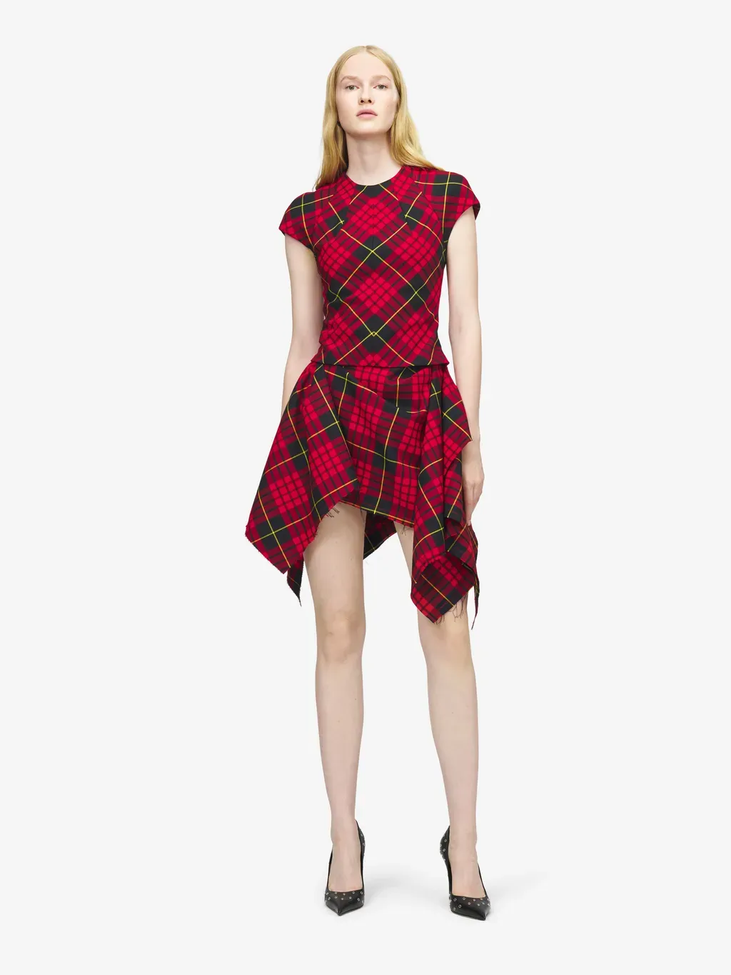 Macqueen Tartan Mini Dress