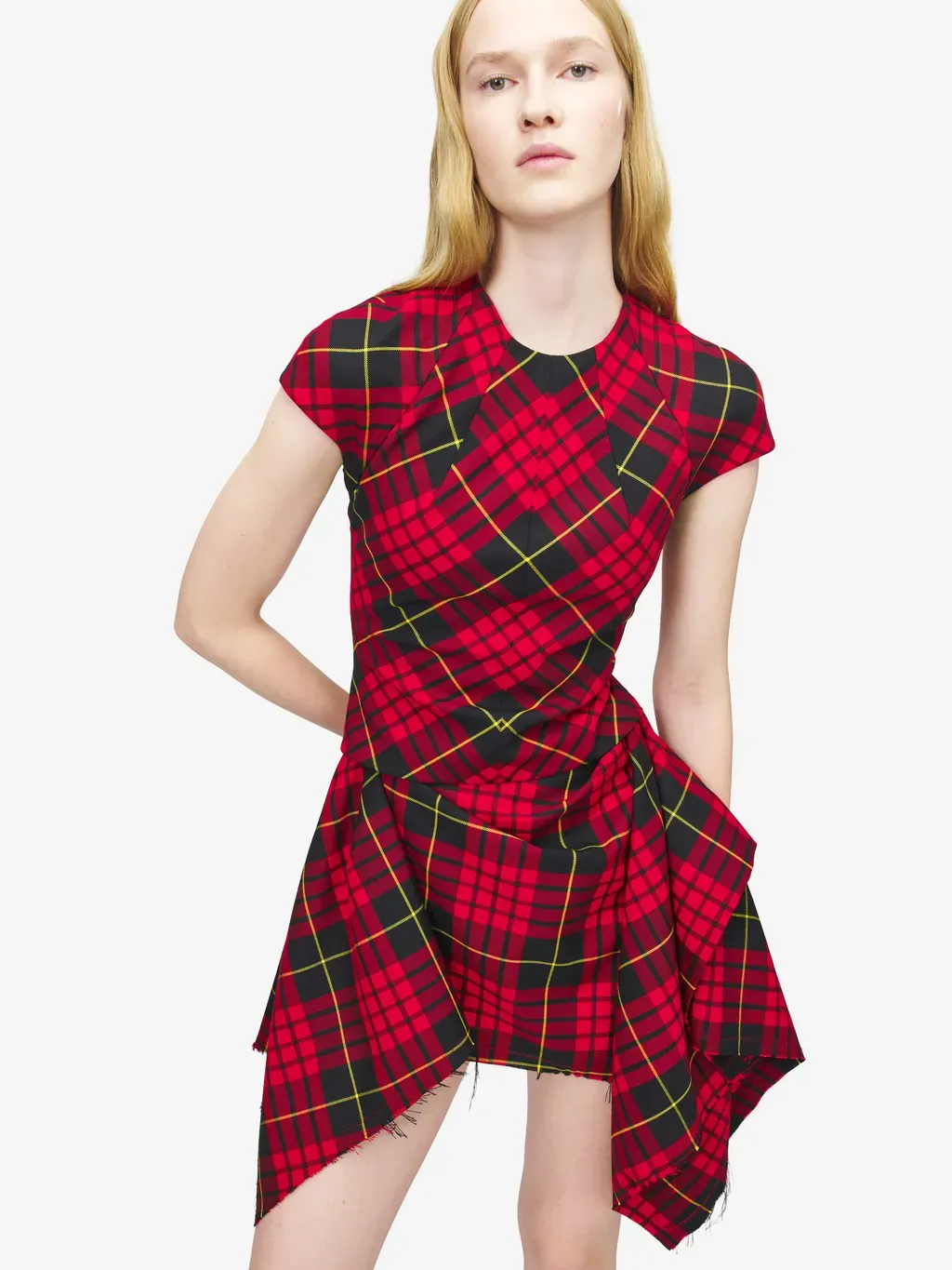 Macqueen Tartan Mini Dress