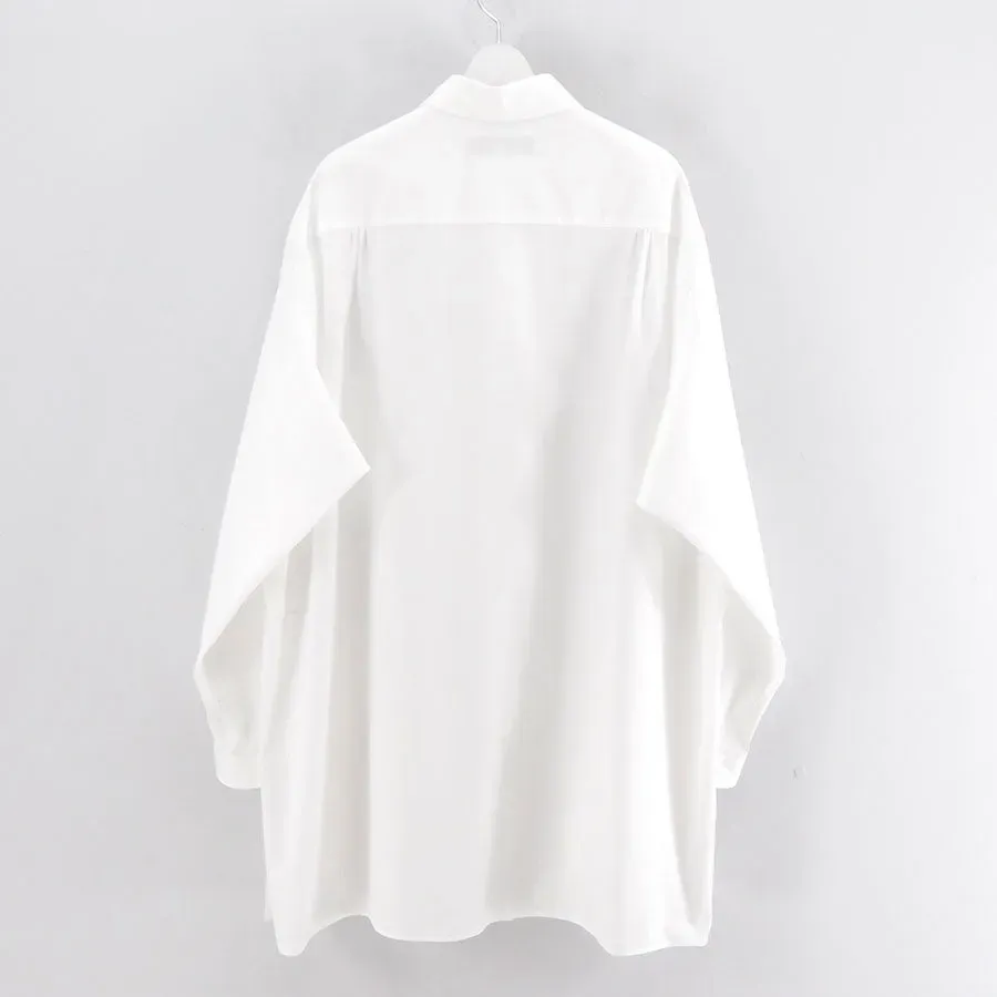 100/2 Broad Shirt With Tab Detail