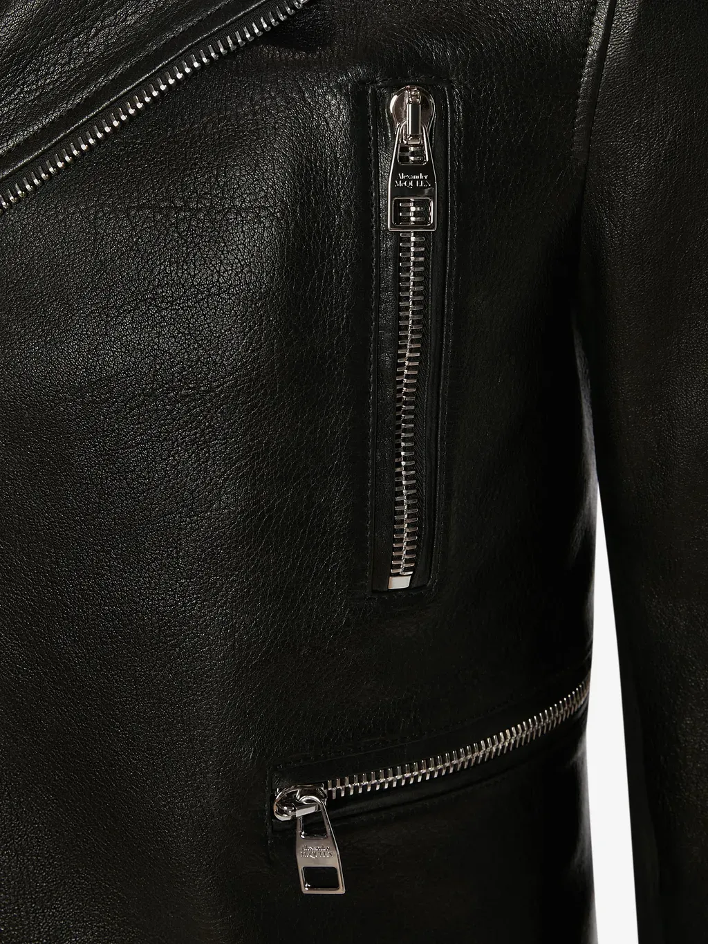 Mcqueen Classic Leather Biker Jacket