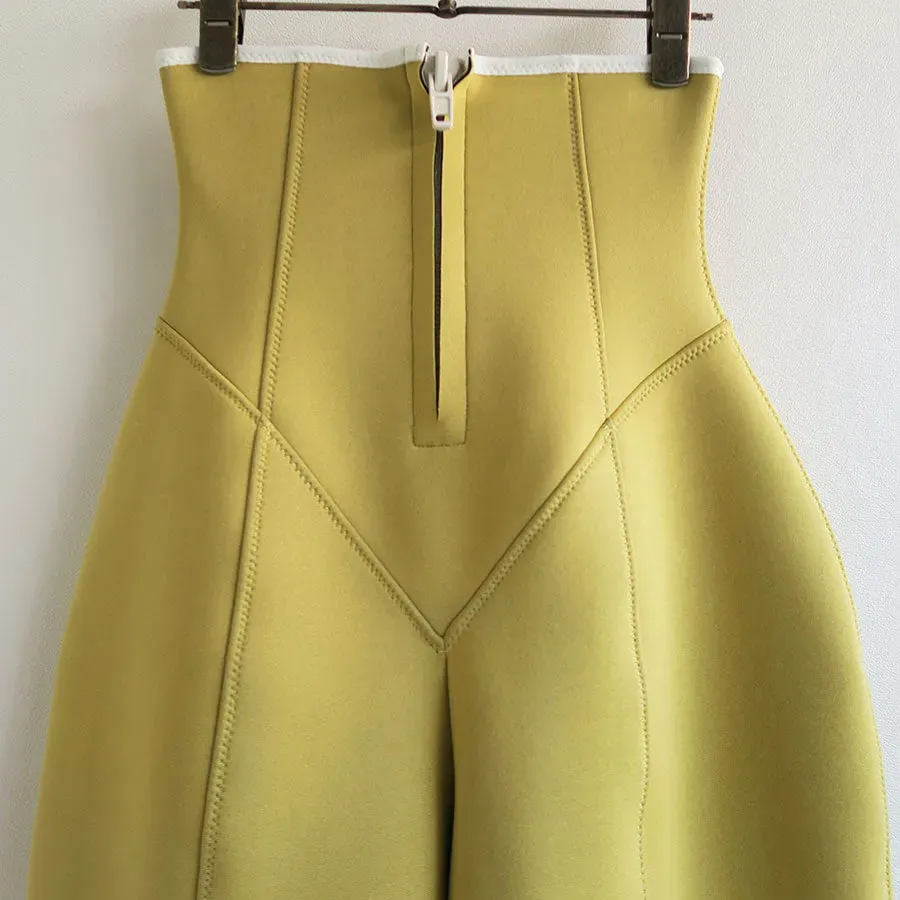 Urethane High-Waist Pants
