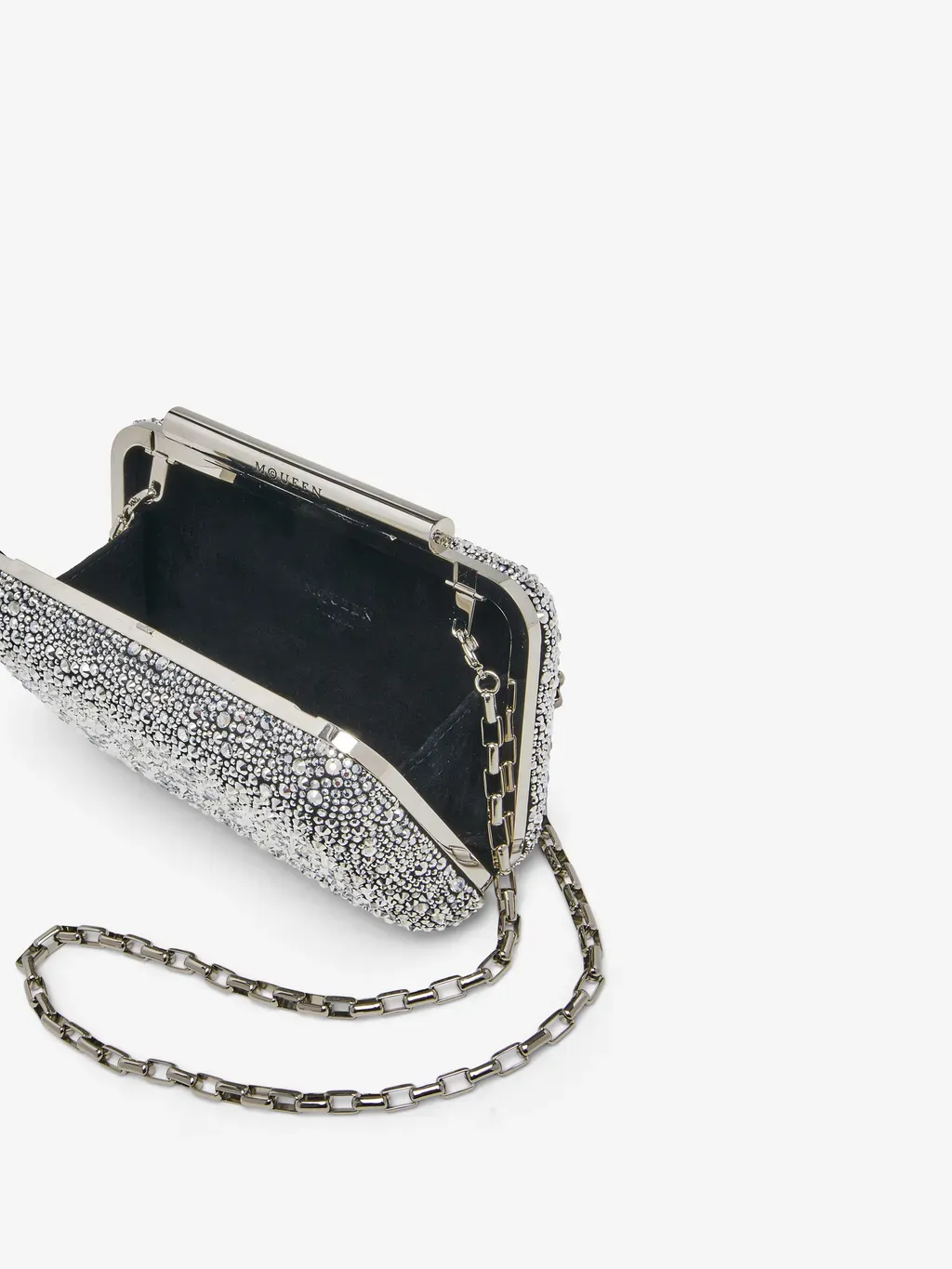 Mcqueen T-Bar Box Clutch
