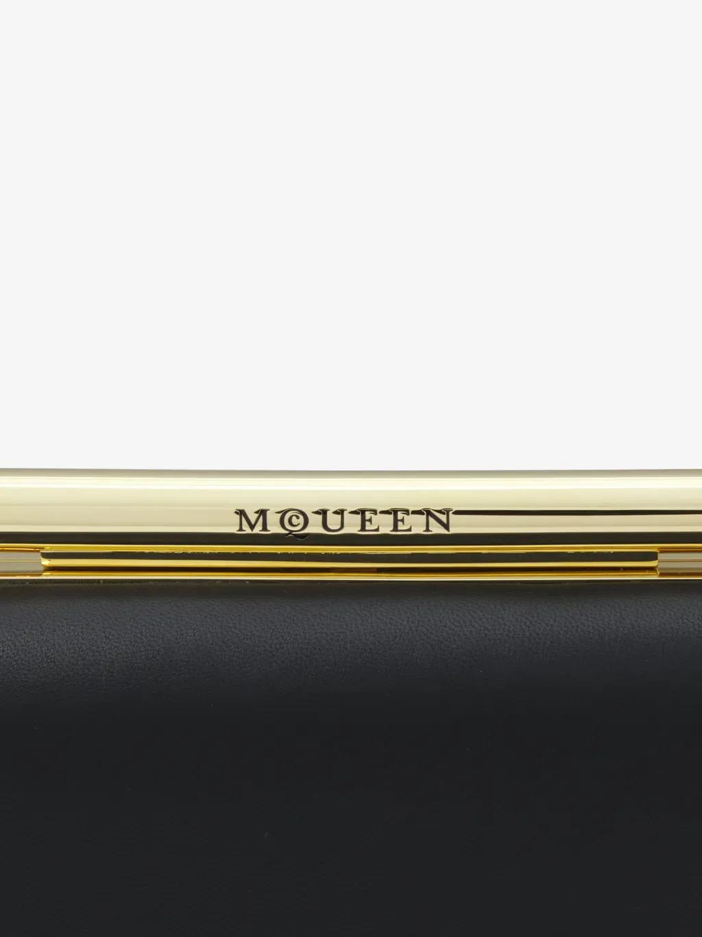 Mcqueen T-Bar Box Clutch