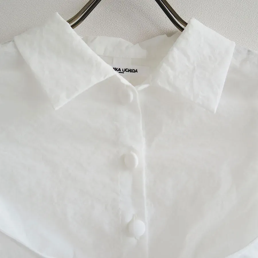 Stretch Taffeta Layered Bra Top Shirt