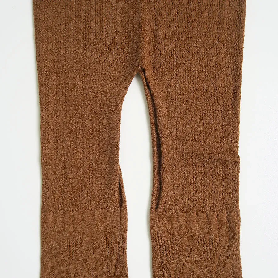 Silk Lace Knitting Tights Top