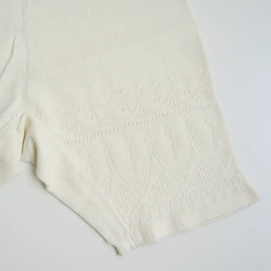 Silk Lace Knitting Girdle