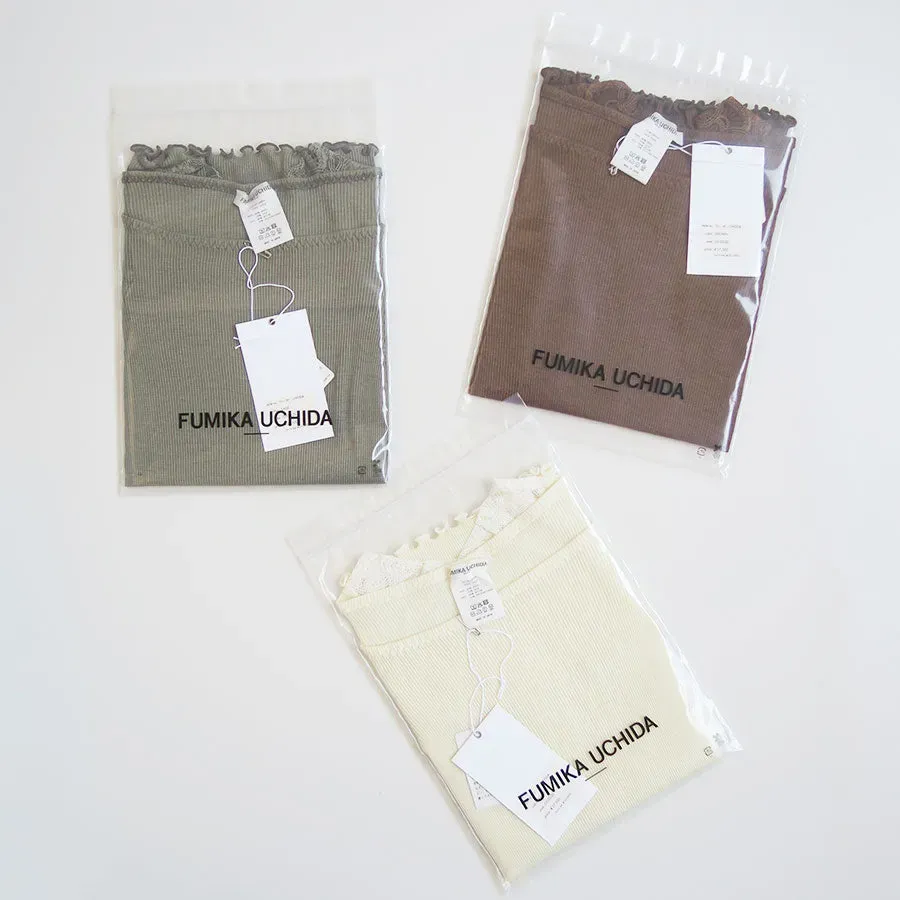 Rib Off-Shoulder Underwear