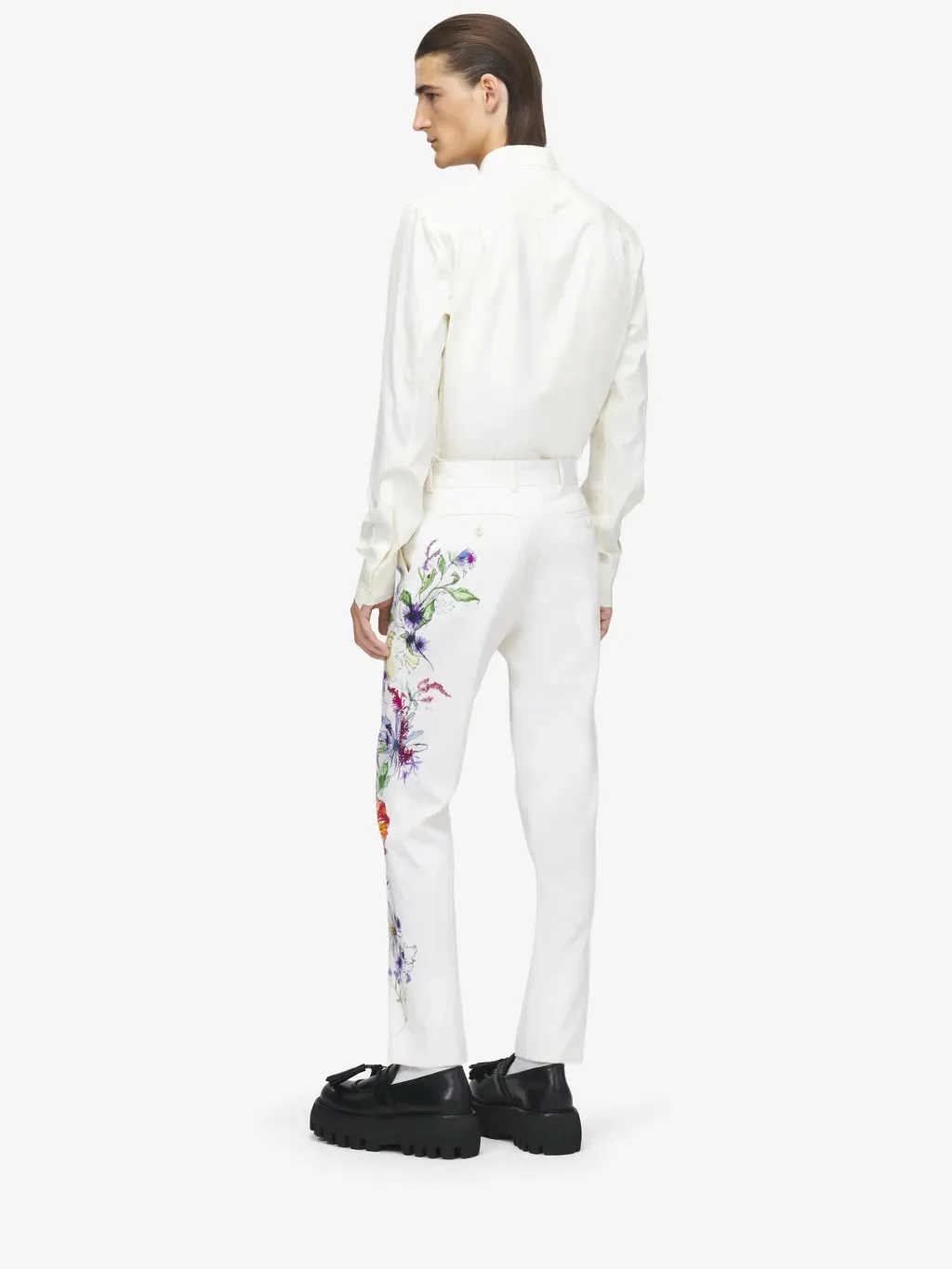 Meadow Floral Single-Breasted Jacket