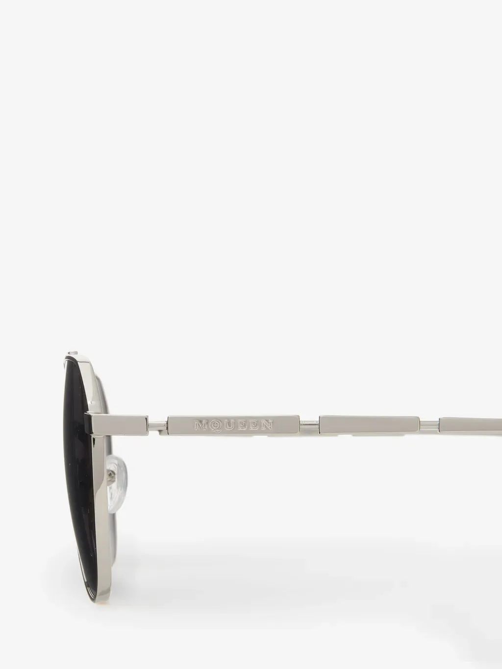 Metal Plaque Pilot Sunglasses