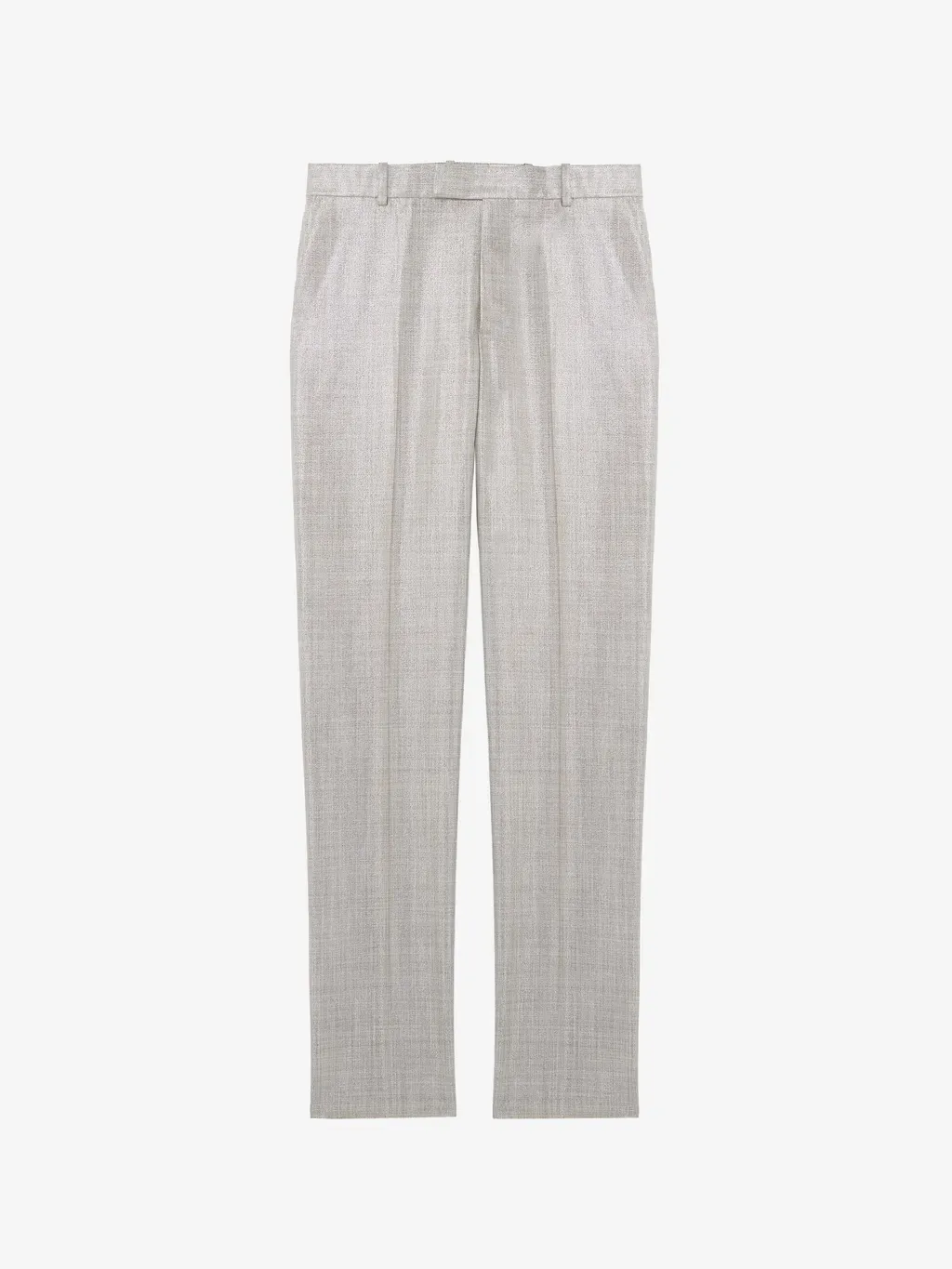 Metallic Tailored Trousers