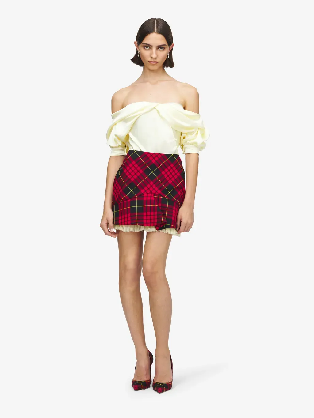 Off-The-Shoulder Draped Top