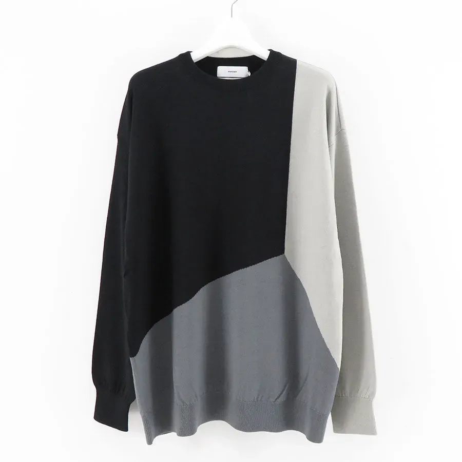 Fine Wool Intarsia Knit