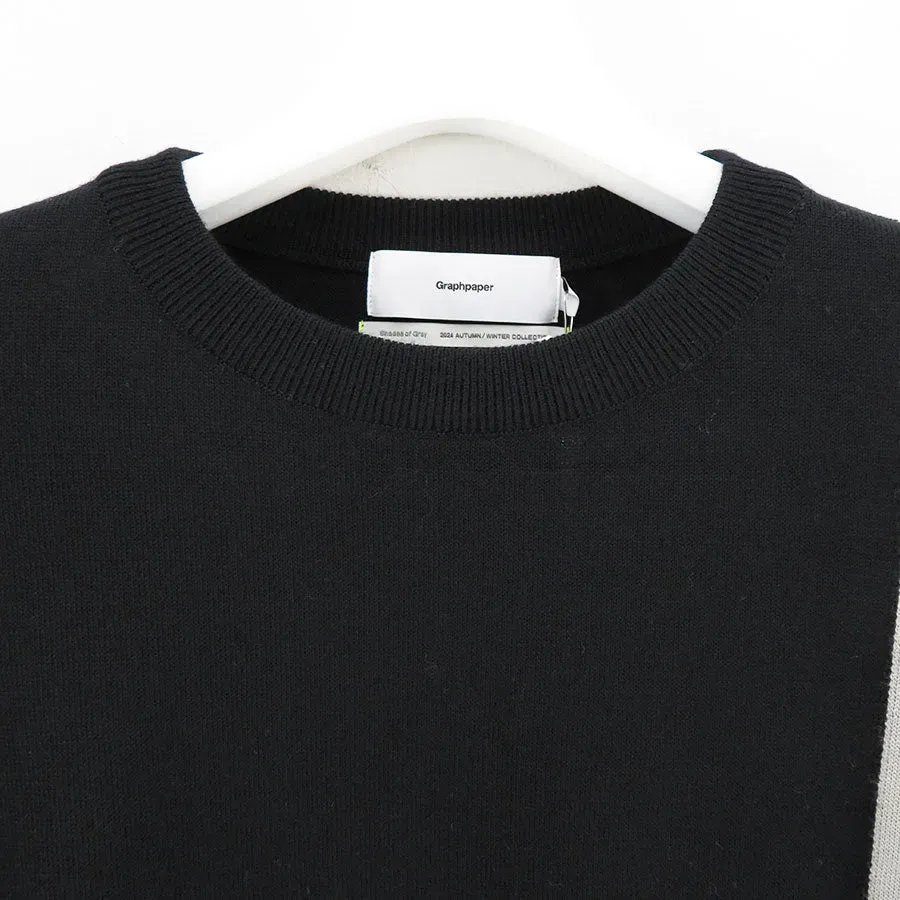 Fine Wool Intarsia Knit
