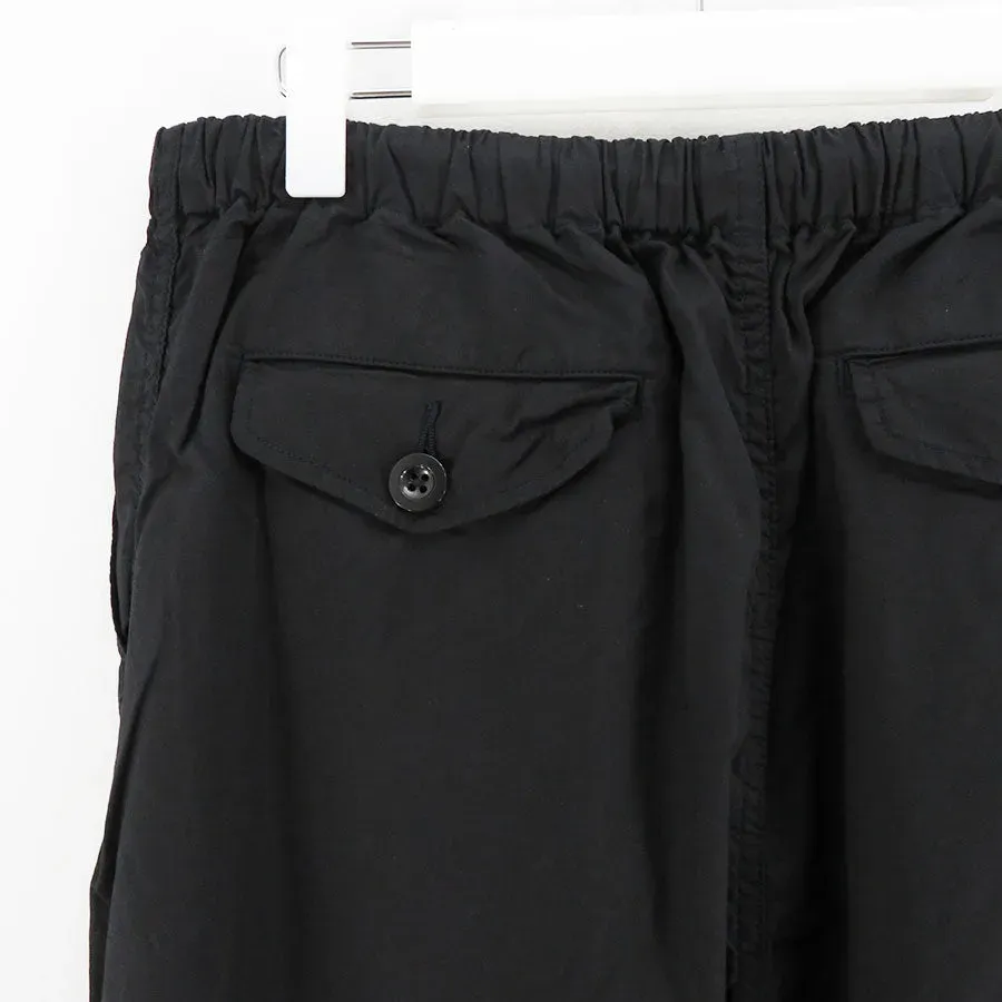 Garment Dyed Typewriter Parachute Pants