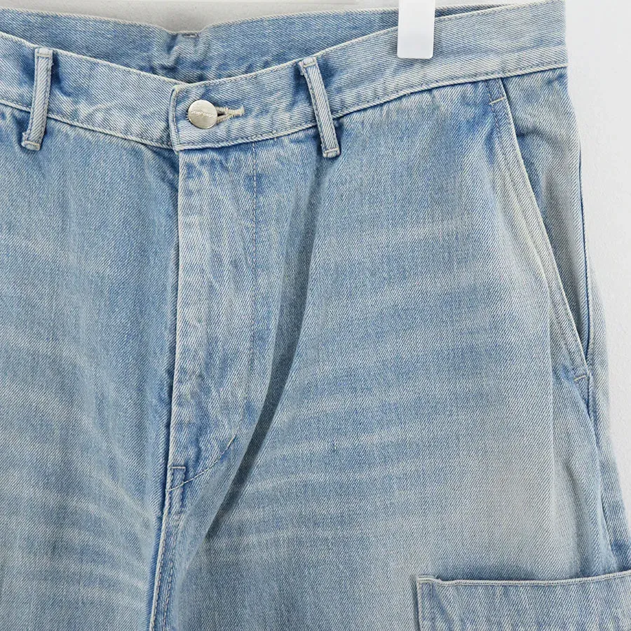 Selvage Denim Cargo Pants