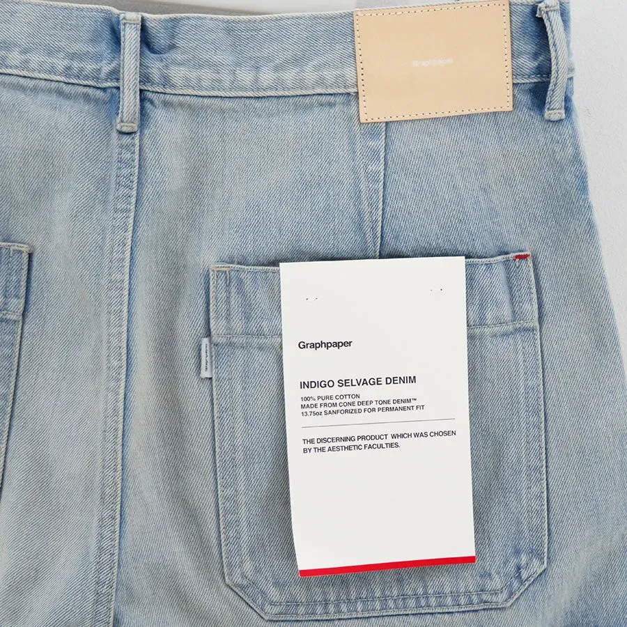 Selvage Denim Cargo Pants