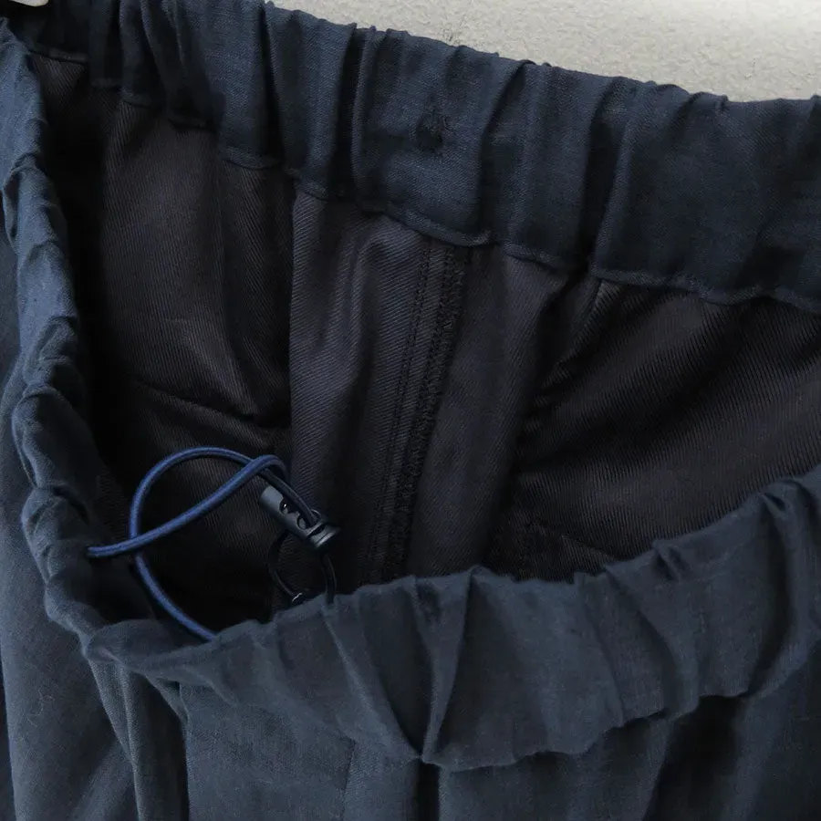 Linen Track Shorts