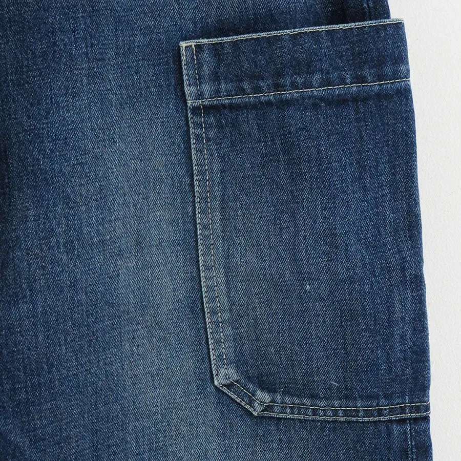 Selvage Denim Cargo Pants