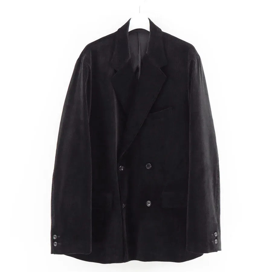 Suvin Corduroy Compact Shoulder Double Jacket
