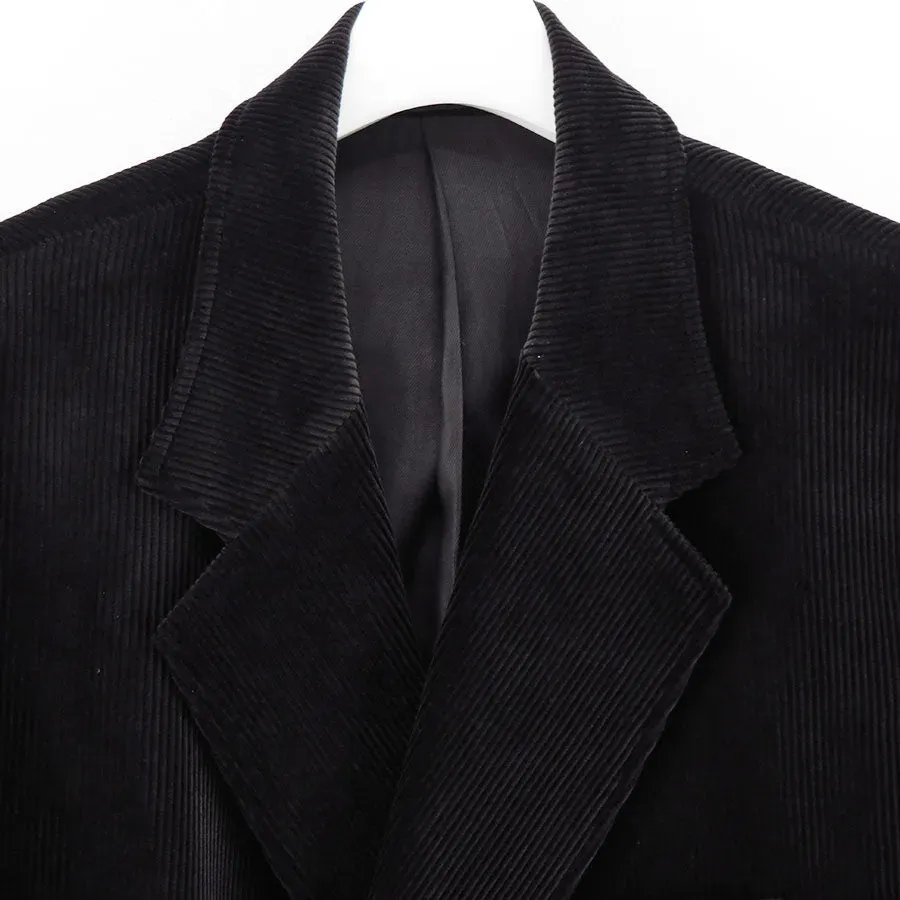 Suvin Corduroy Compact Shoulder Double Jacket