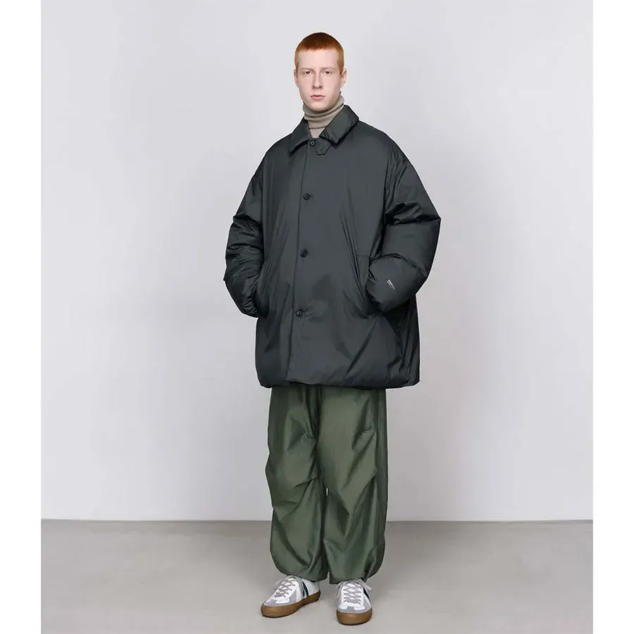 Cotton Cupro Back Satin Military Pants
