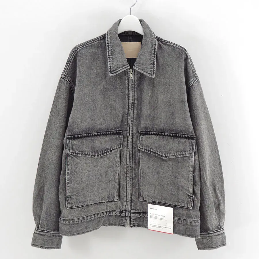 Selvage Denim Zip Jacket