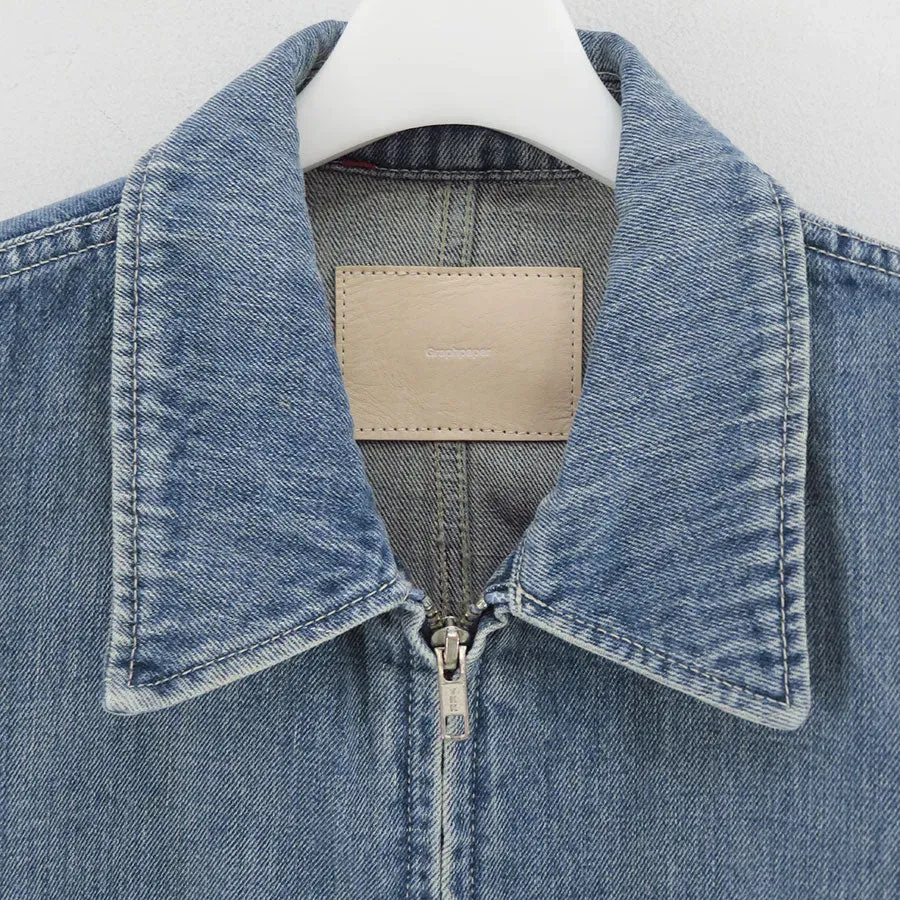 Selvage Denim Zip Jacket