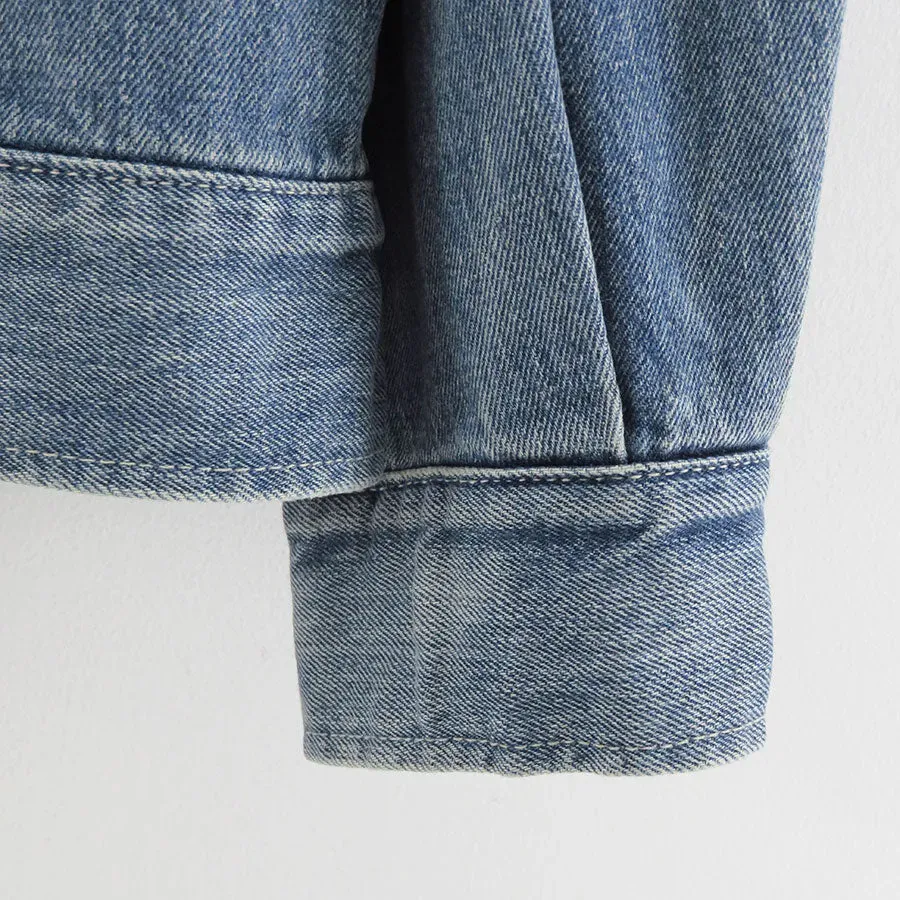 Selvage Denim Zip Jacket
