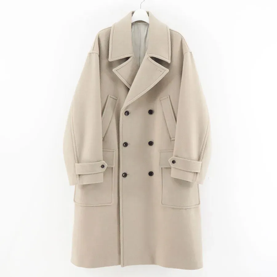 Light Melton Pea Coat