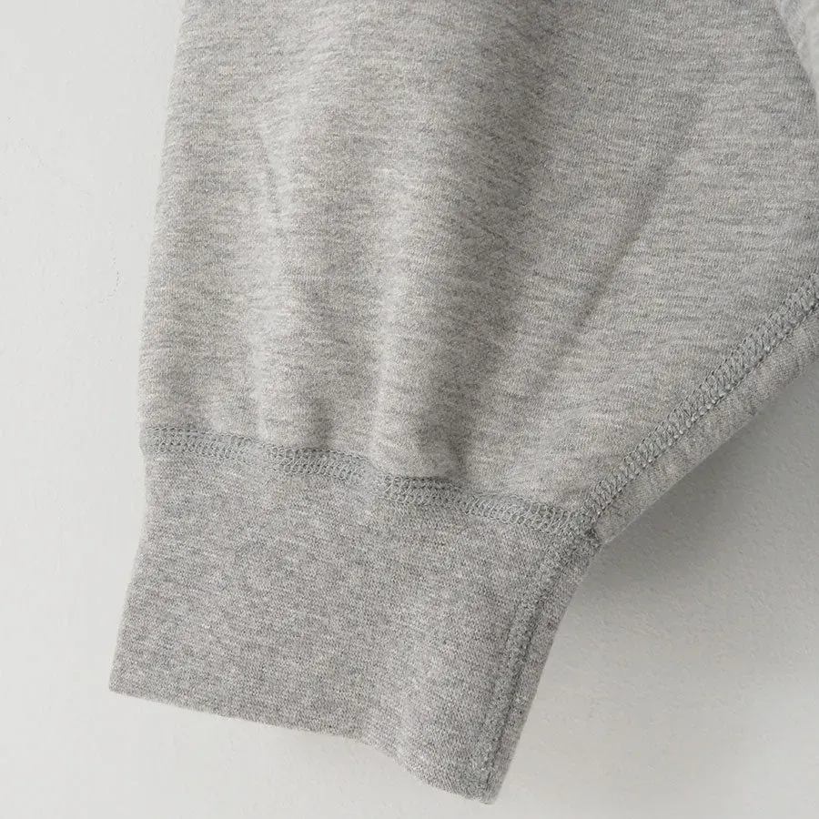 Ultra Compact Terry Crew Neck Sweater